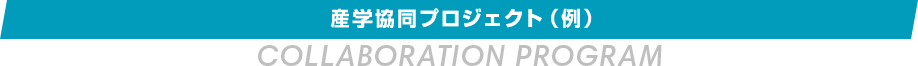 産学協同プロジェクト（例）