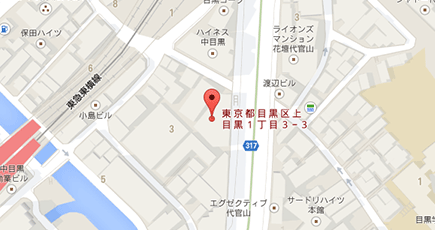 レコールバンタン　レーヴ校舎周辺地図