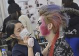 [全日制]プレイバック 卒業修了制作展★人気バンド「メガマソ」さんがモデルに！ヘアメイクショー直前メイクリハをレポ！【 バンタンデザイン研究所blog 】