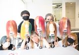 美容師&メイク科(2年生)の実技トレーニング!ヘアカラーの技術「ウィービング」&「スライシング」練習をレポート!【バンタンデザイン研究所】