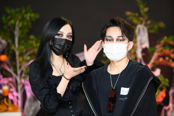 デザイナーズメゾン校舎1fに Halloween Make Up ブースを出展 在校生に 無料でハロウィンメイク を施術 バンタンデザイン研究所 専門校 バンタンデザイン研究所